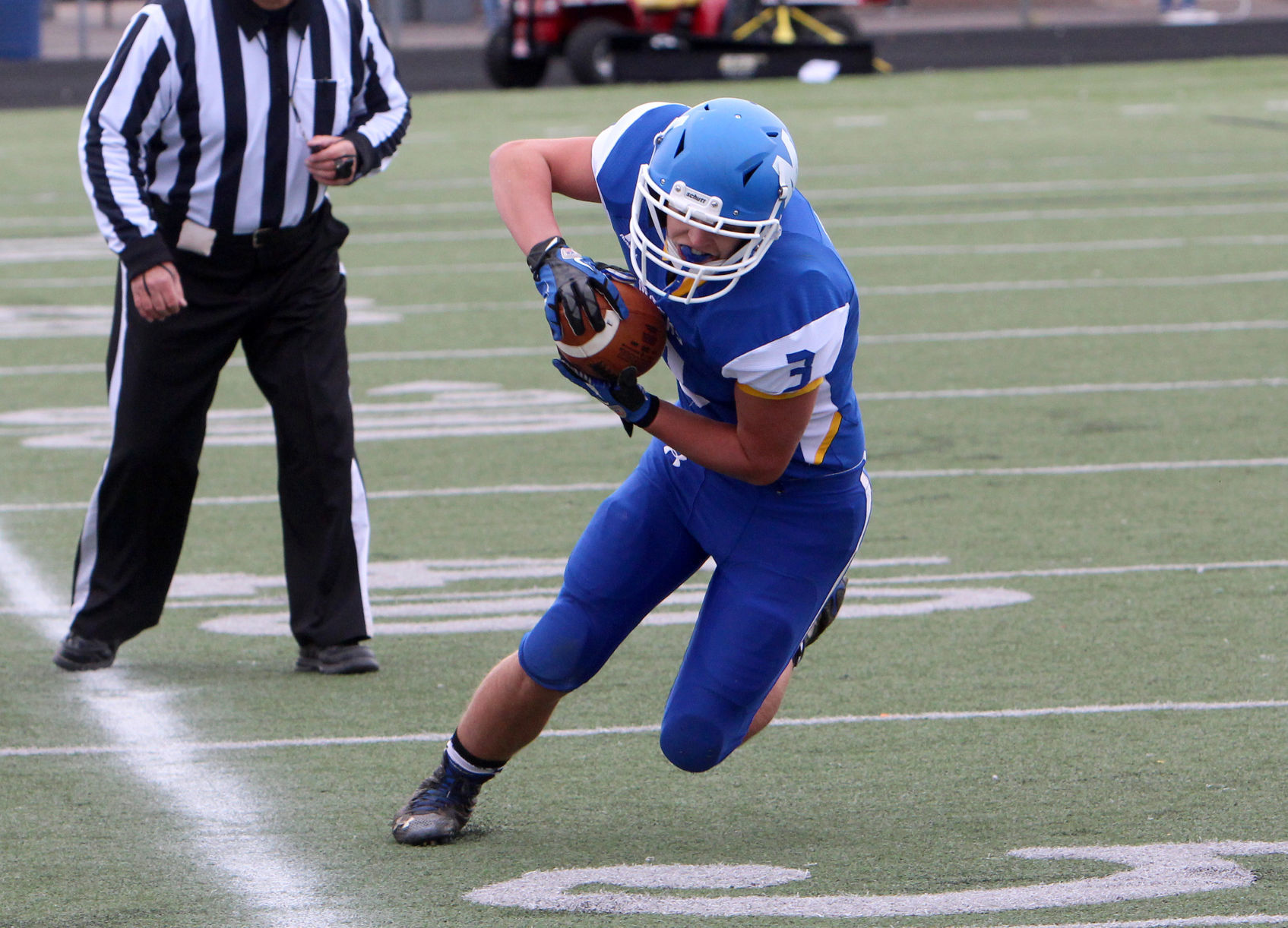 Phillips at McDonell football 9-29-18